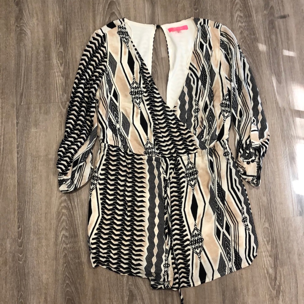 Long sleeve romper